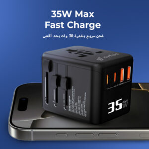 30W 2C1A GaN Charger Type C USB C